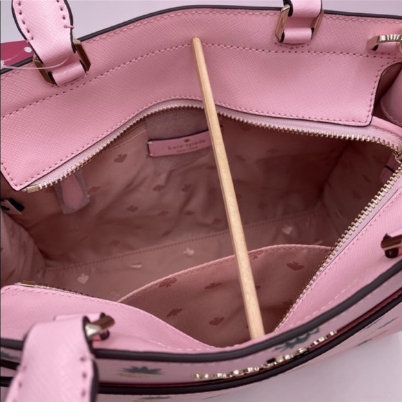 Kate Spade Pink Pineapple Print Women's Bag - Picture 5 of 10